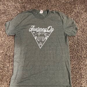 Journey On Green Graphic T-Shirt